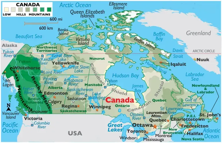 Canada Map