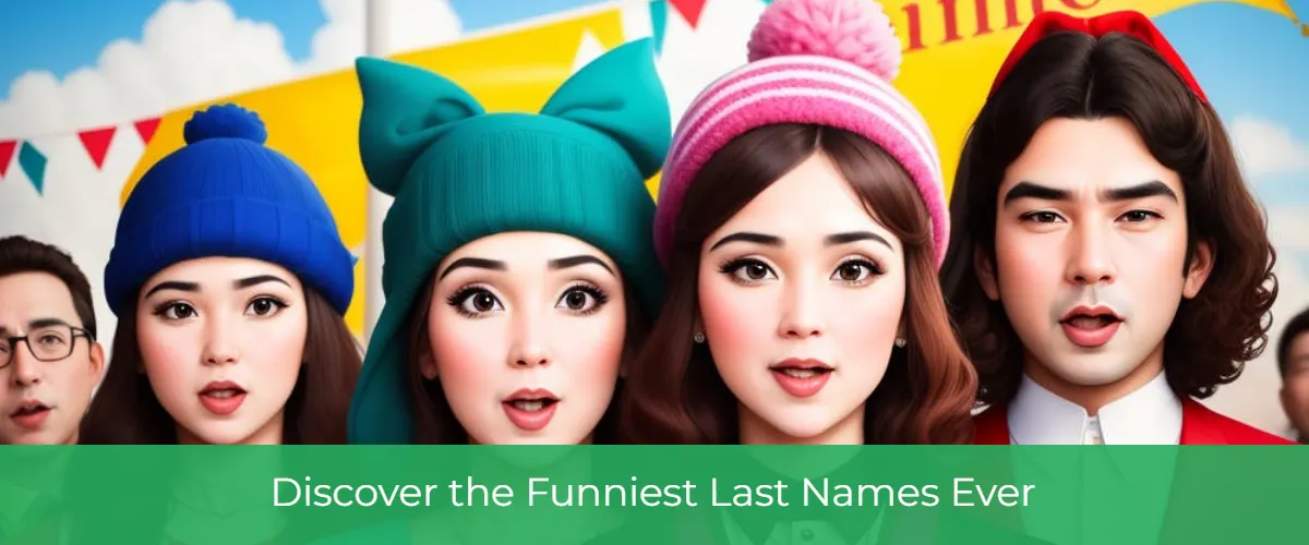 Discover Funny Last Names Explore Hilarious Surnames
