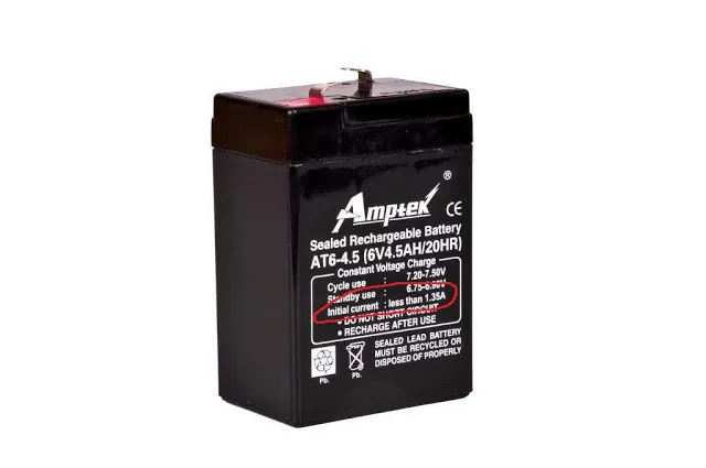 6v Lead acid battery