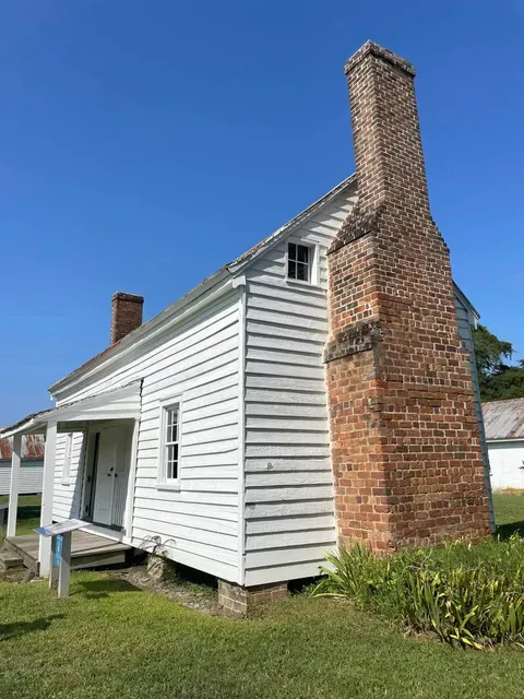 Enslaved quarters at Bacons Castle in Surry County Virginia