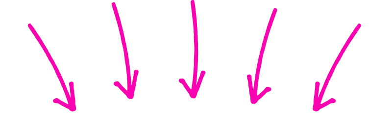 pink arrows