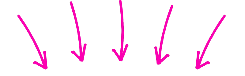 pink arrows