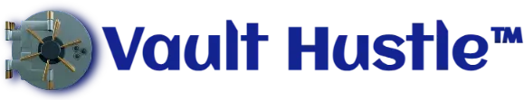 Vault Hustle Branded Logo