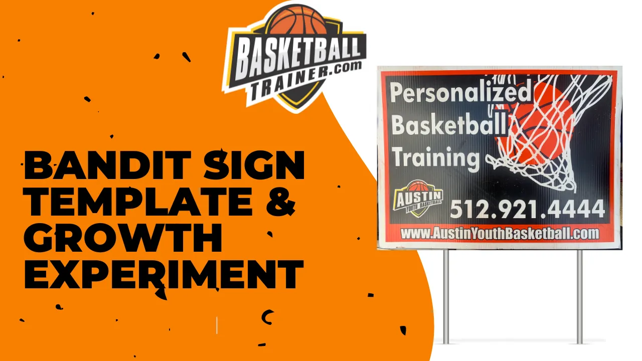 Basketball Marketing Bandit Signs 