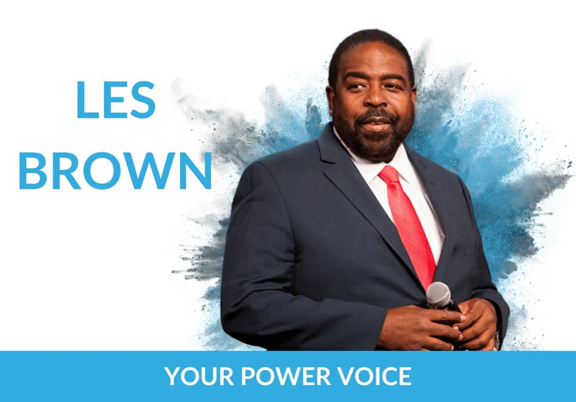Les Brown presenting Harnessing the Power of Diversity, You've Got to be Hungry, Guide to Greatness at London event 2019
