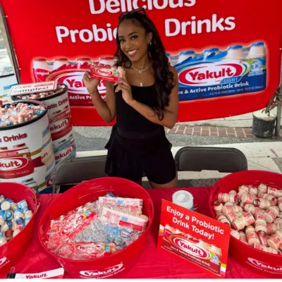 Yakult sampling