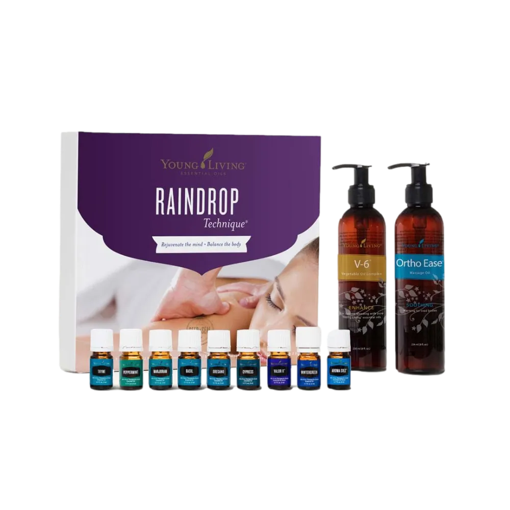 Raindrop Technique Essential Oil Collection