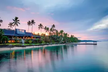 Warwick Fiji Exterior View Dusk