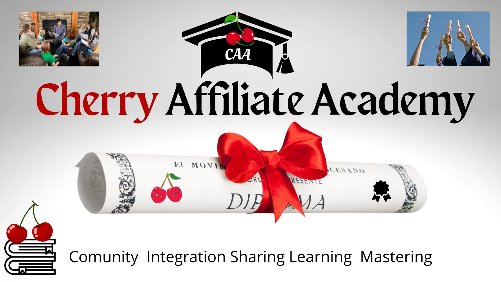 Cherry Piano Academy Logo