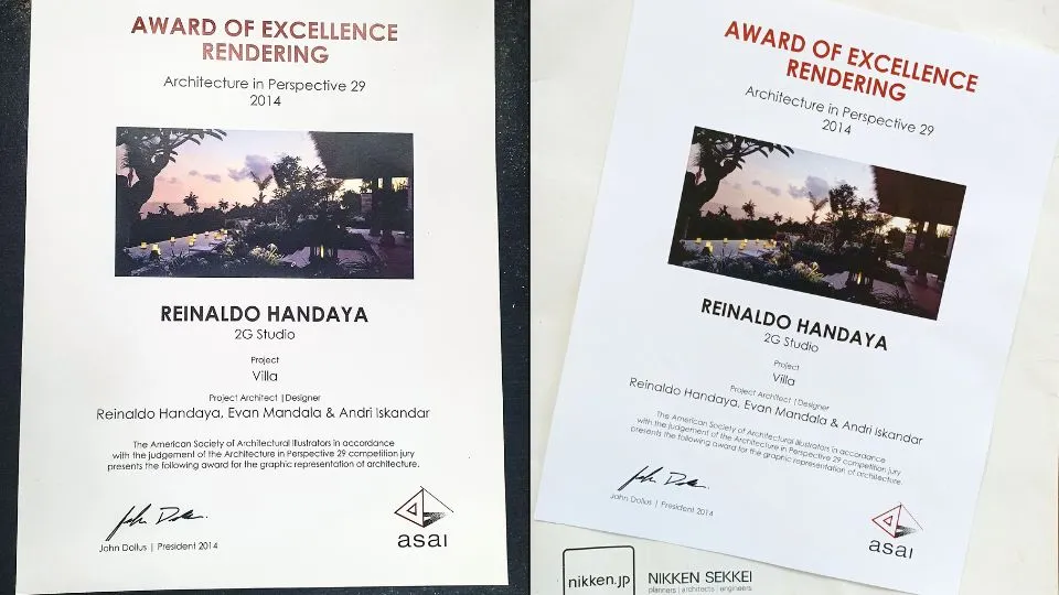 Reinaldo Handaya award ASAI