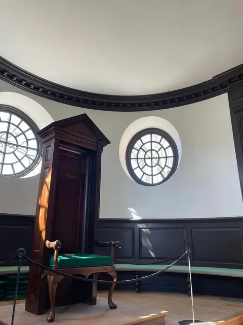 Original Speaker's Chair from Williamsburg, Virginia's Colonial Capitol Building