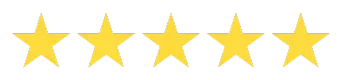five yellow stars