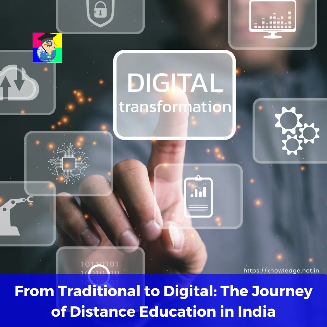 From Traditional to Digital: The Journey of Distance Education in India