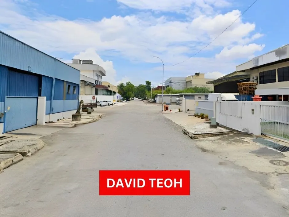 iks juru 1.5 storey semi detached factory for rent in simpang ampat bukit minyak