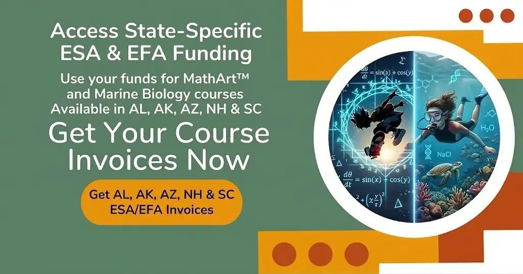 NatureGlo's eScience approved vendor for ESA EFA funding in Arizona Arkansas Alabama New Hampshire South Carolina