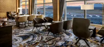 Fairmont Vancouver Airport Gold Lounge