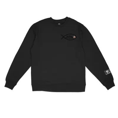 Smoking Chicken Fish Logo sweatshirt
