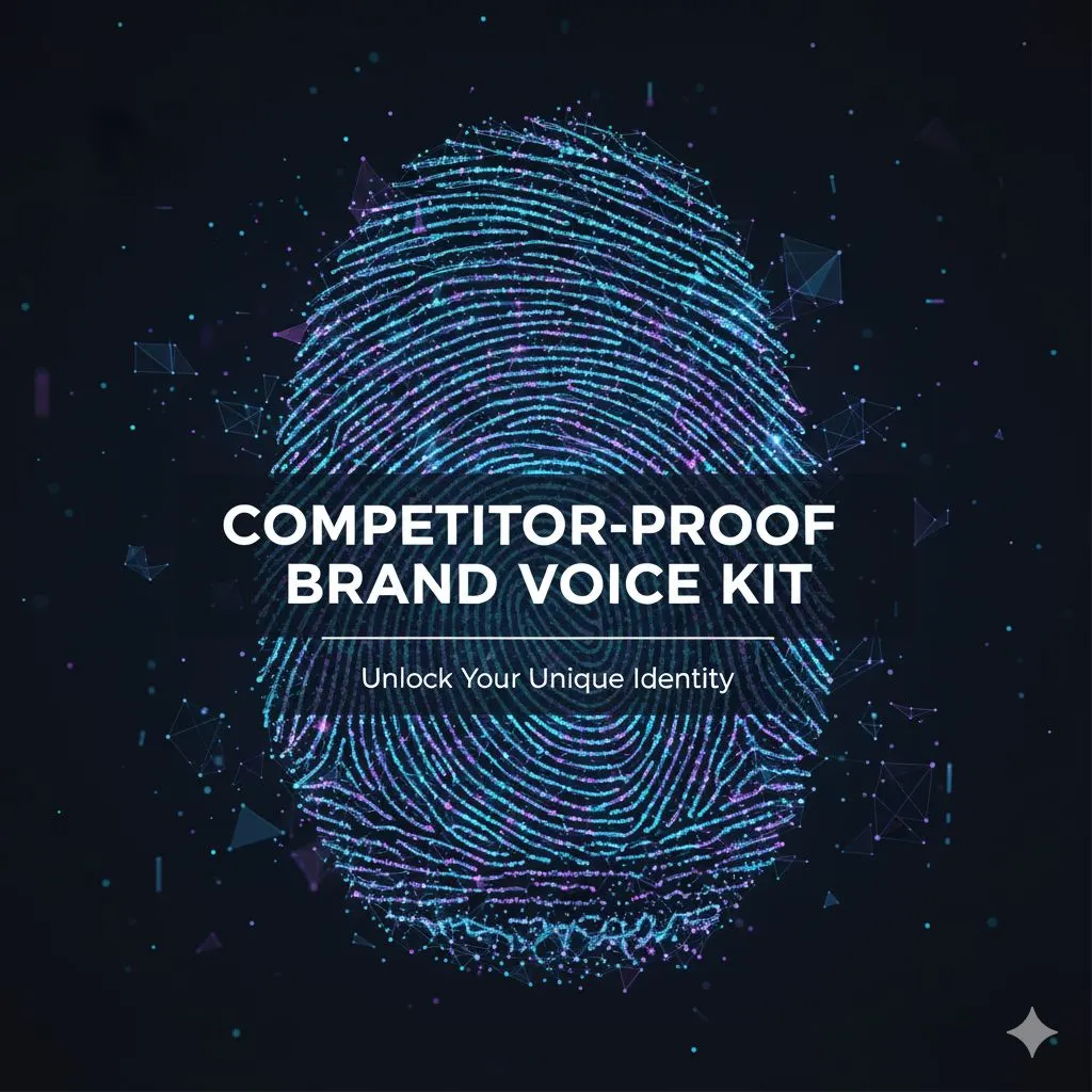 Competitor-Proof Brand Voice Kit.