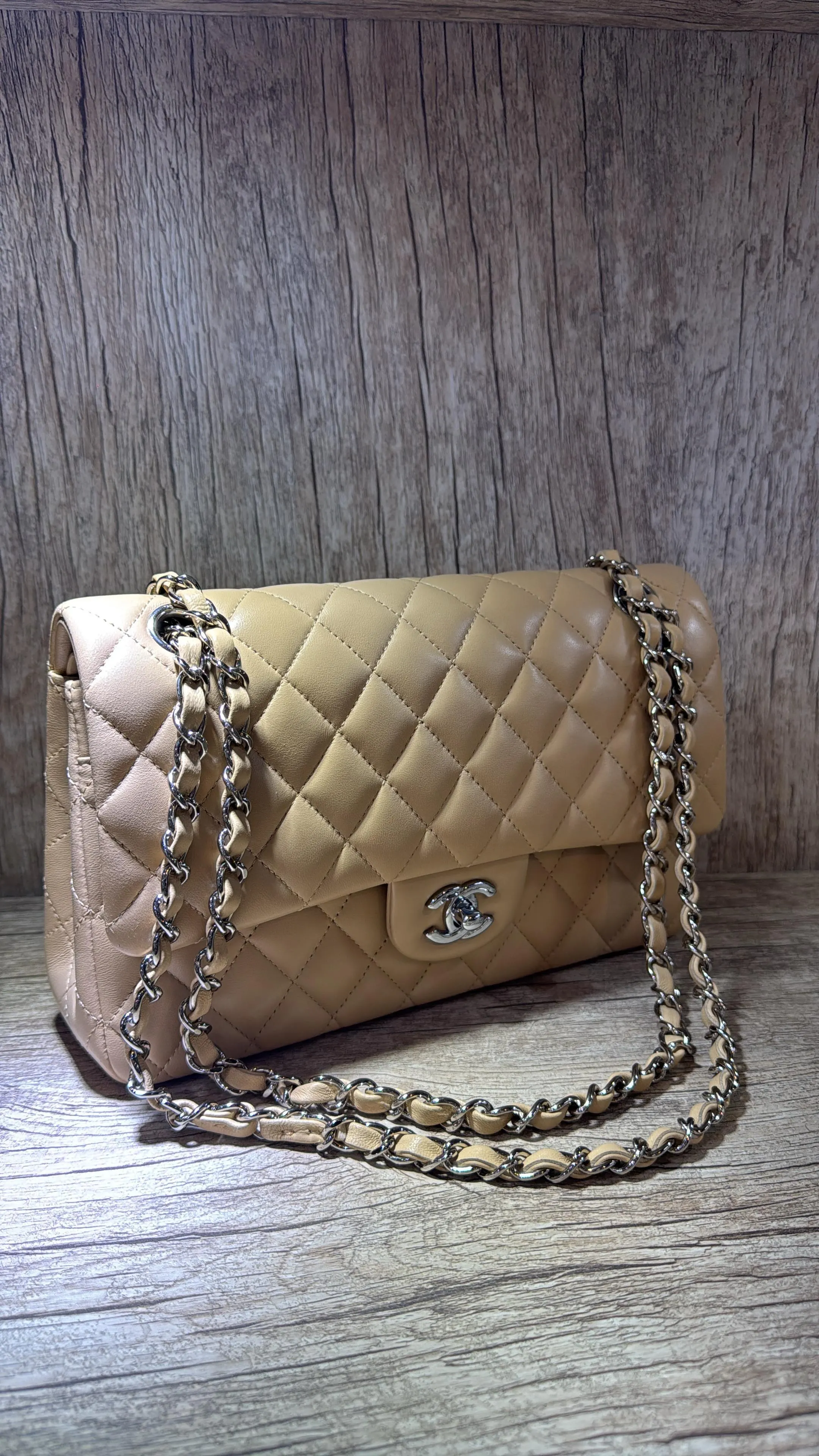 bolsa chanel medium classic double flap 