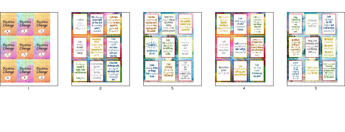 Positive Change Affirmations showcase