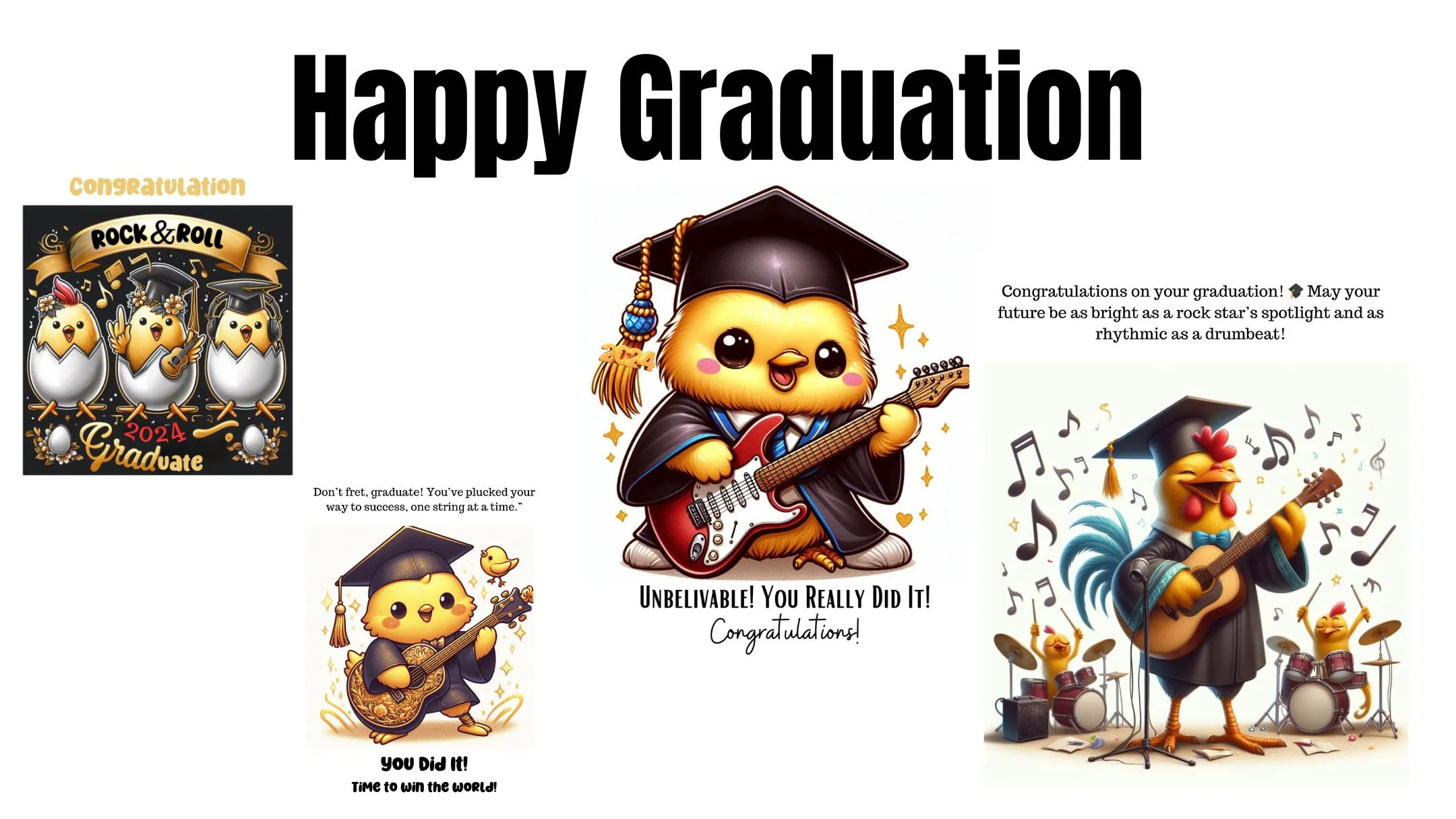 Happy Graduation Funny Puns