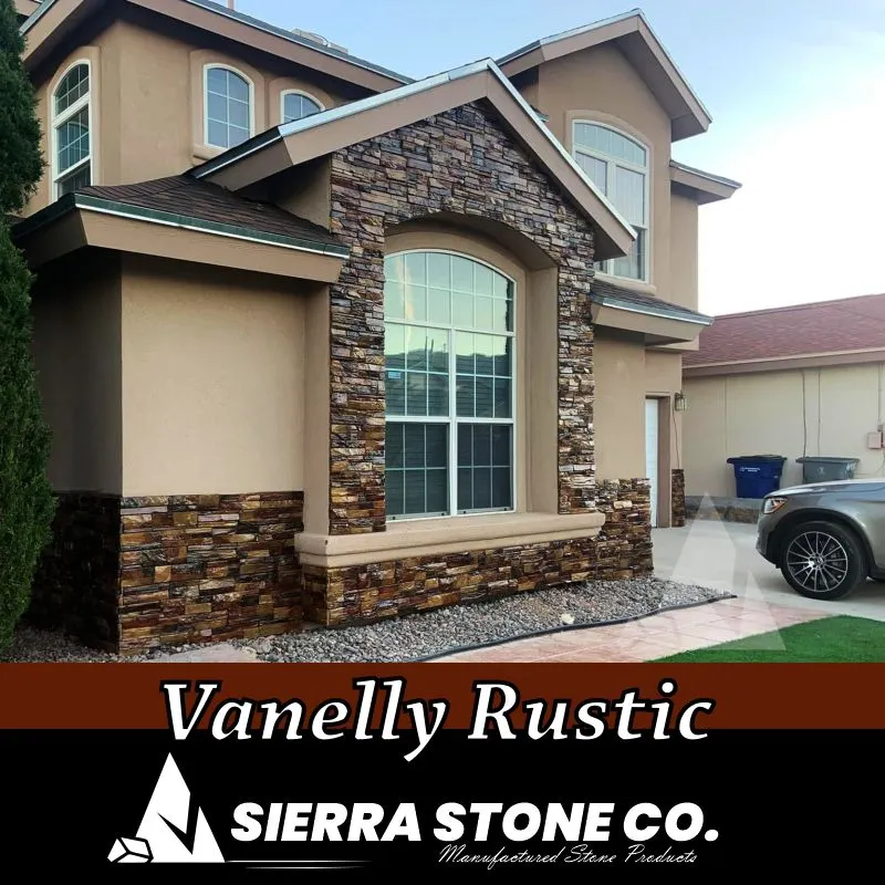 rustic stone veneer