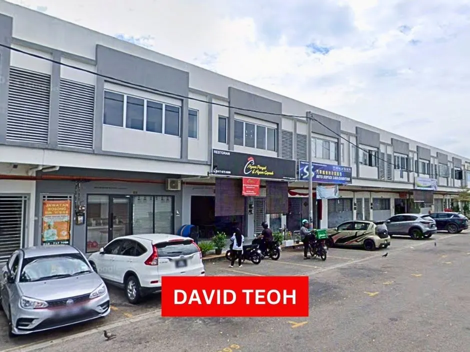 taman tangling indah 2 storey shop office for rent at simpang ampat penang