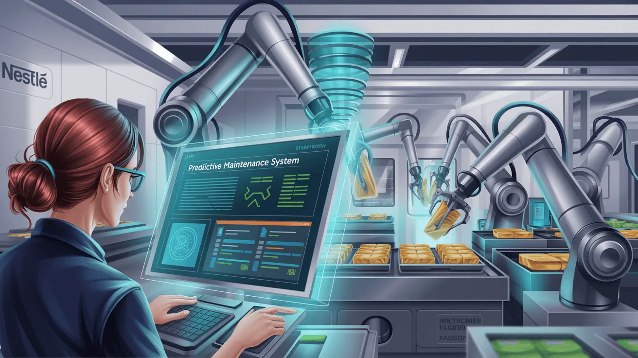 Employee at Nestle building AI agents