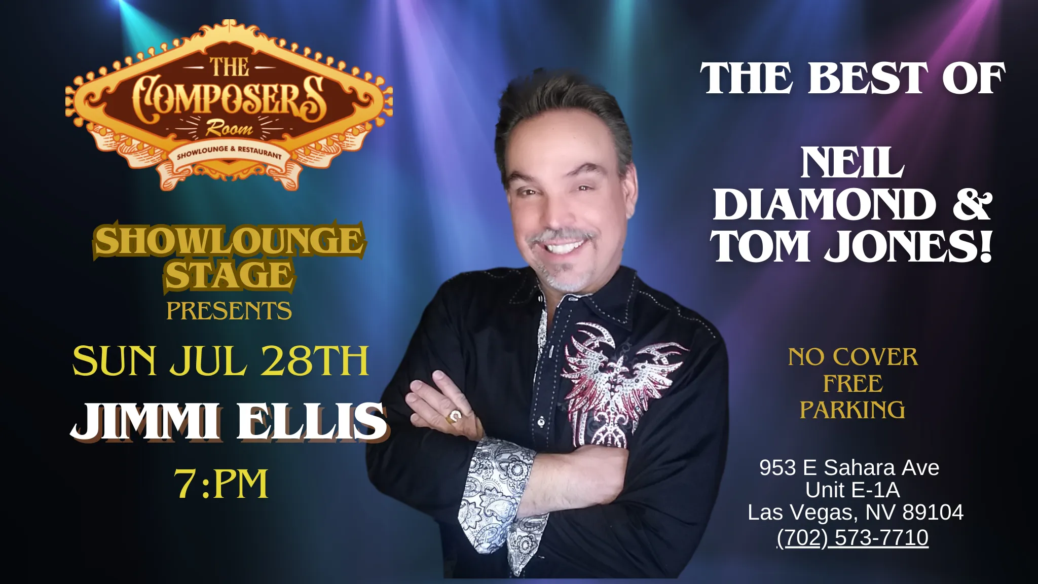 Jimmi Ellis Las Vegas Entertainer & Tom Jones Tribute