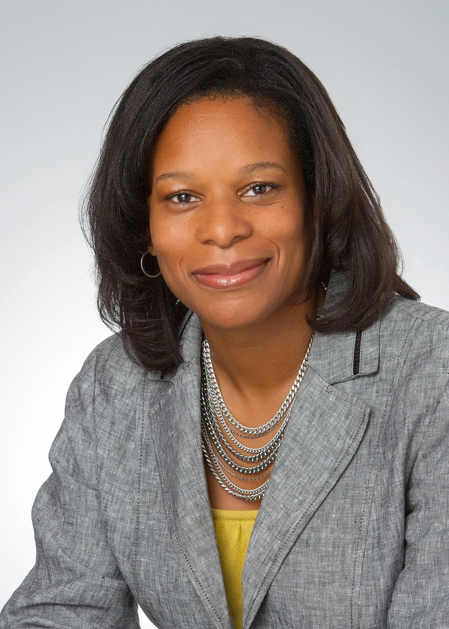 Forward facing shot of Zoe Mitchell