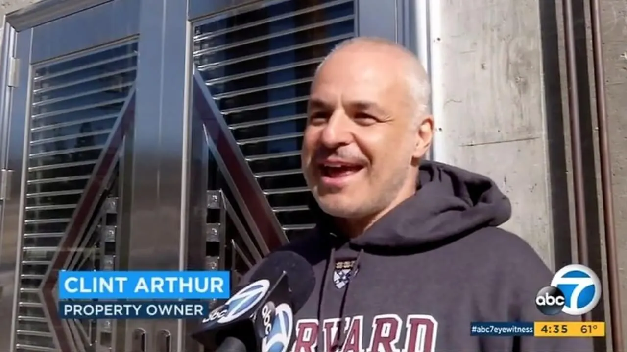 Clint Arthur on ABC 7 Los Angeles