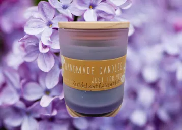 KNS Delightful Candles Glass Candle Collection Caribbean Breeze