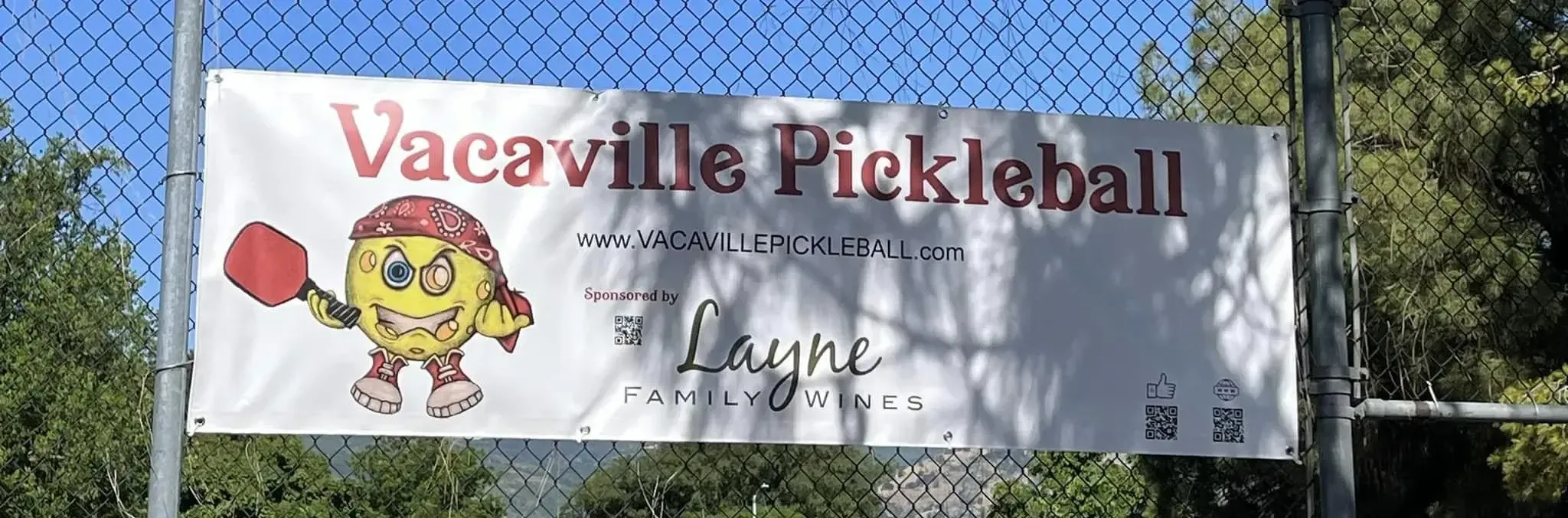 Vacaville Pickle Ball Banner