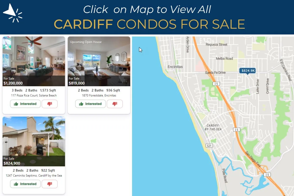 Cardiff Condos and Townhomes for Sale