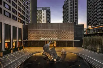 InterContinental Shenzhen WECC Exterior Dusk