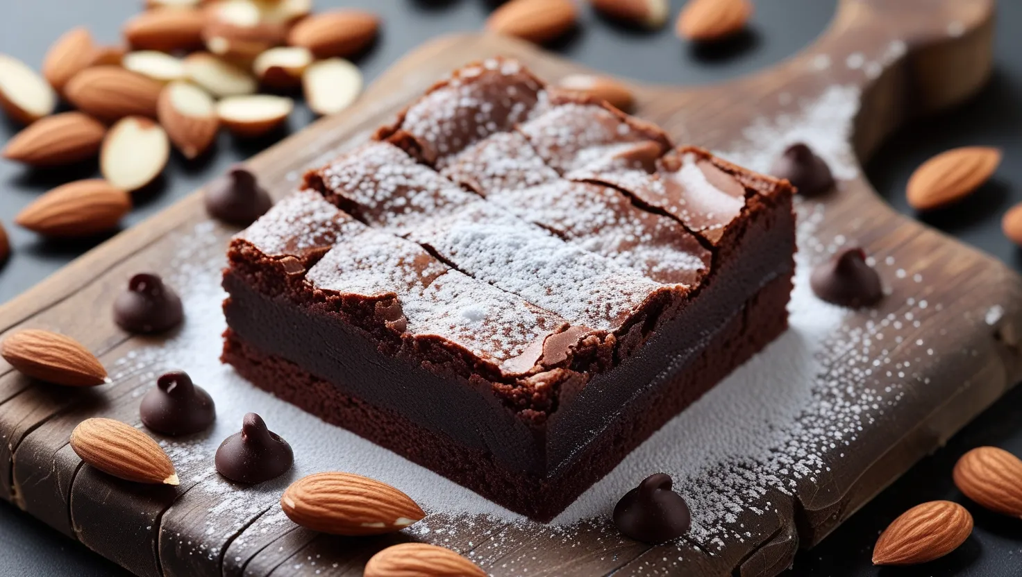 Fudgy Almond Flour Brownies