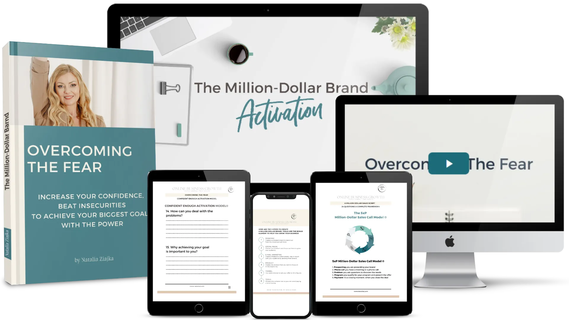 Mockup presenting offer