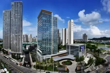 Crowne Plaza Jianqmen Binjiang Exterior