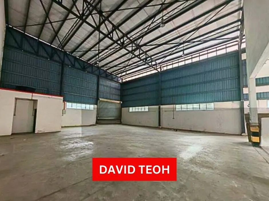 semi detached factory for rent in simpang ampat valdor