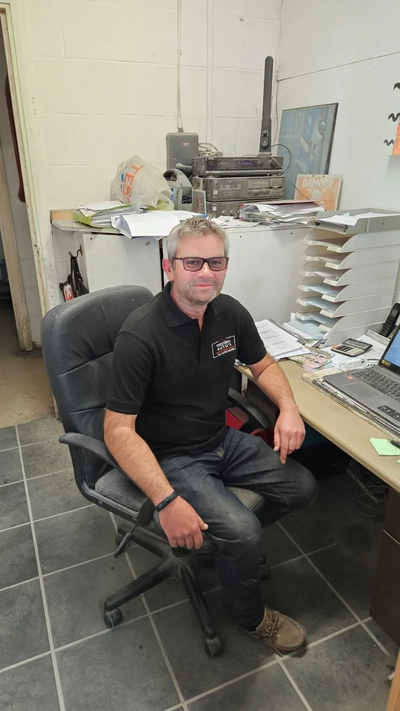 David at Western Autos Car Body Repair Plymouth 