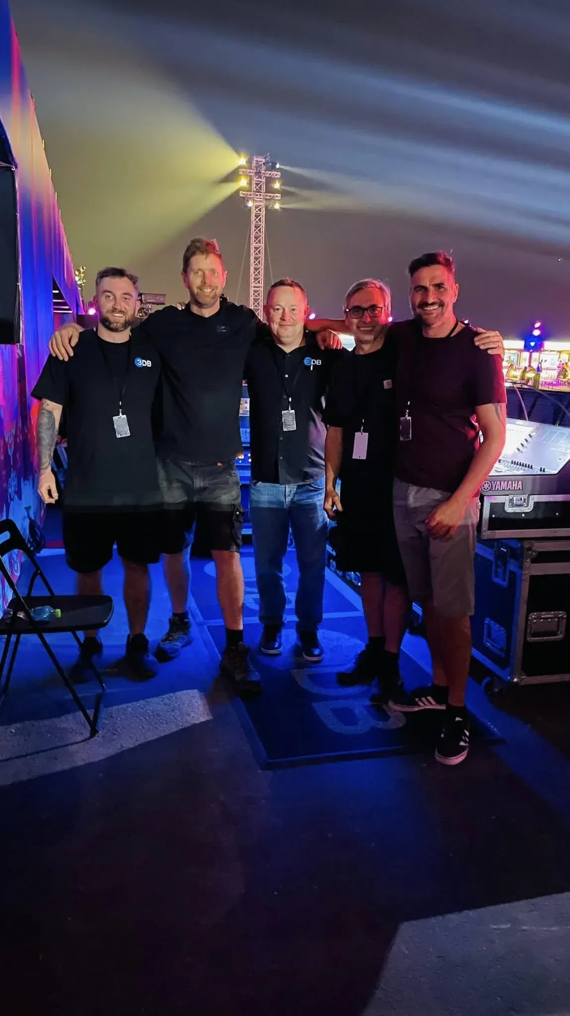 Hadj Audio - Doha, Qatar - team photo