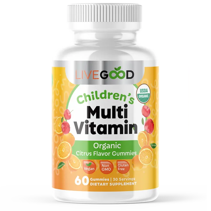 Organic Children's Multi-Vitamin Gummies