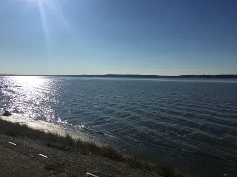 James River at Jamestown Island in Virginia