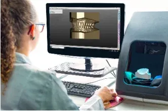 escaneamento gesso odontologico cad cam