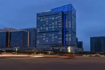 Yiwu Marriott Hotel Exterior Night