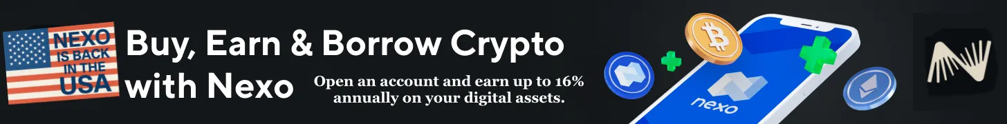 Nexo affiliate banner