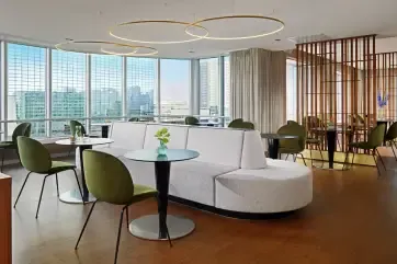 Rotterdam Marriott Hotel M Club Lounge