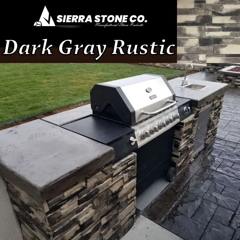 Rustic stone veneer