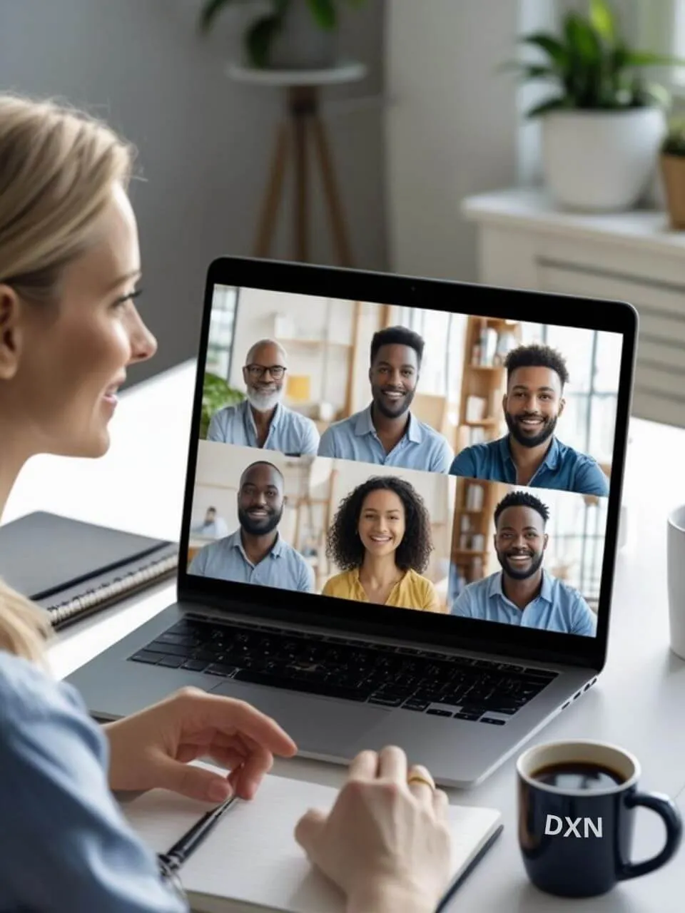 Miembros del equipo Proyecto DXN en una capacitación virtual sobre los valores y el apoyo de nuestra comunidad.