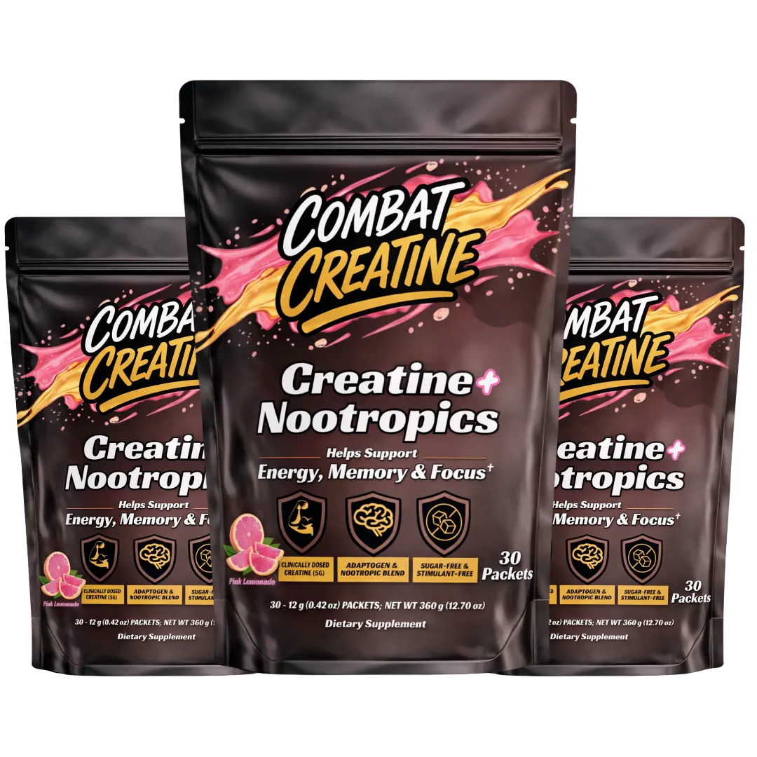 Combat Creatine 3 Pack